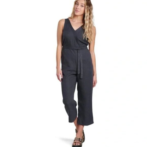 KUHL Fresco Jumpsuit Pavement Gray Size Medium - Picture 1 of 8
